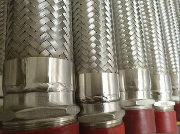 Stainless Steel Braided PTFE  Hose / Vibration Absorber supplier