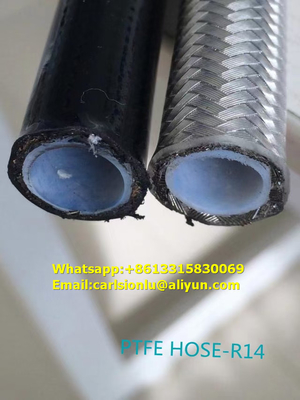 PTFE R14 hose, Sewer cleaning hose, Water jetting hose, R7, R8 Hydraulic hose, Painting spray hose, UHP Hose supplier