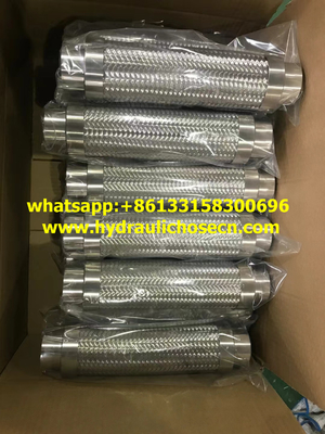SS304 flexible metal hose for vacuum system suitable for various applications supplier
