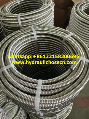 SS304 flexible water hose, flexible vaccum hose,  SS316L flexible hose, flexible metal hose supplier