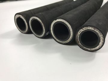 hydraulic pressure hose / hydraulic high pressure hose EN856 4SH /4 wire spiral high pressure rubber hose supplier