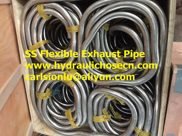 Exhaust flexible pipe / Truck Exhaust Flexible Pipe / Flexible Exhaust Hose / stainless steel extension tube supplier