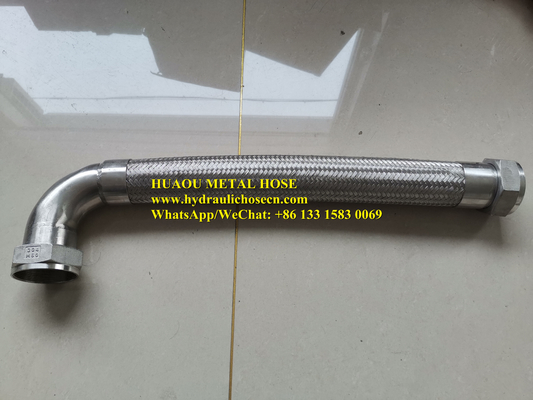 2000 Psi Burst Pressure LNG Flexible Metal Hose for Customizable Length and Pressure Applications supplier
