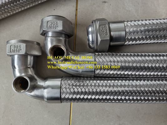 2000 Psi Burst Pressure LNG Flexible Metal Hose for Customizable Length and Pressure Applications supplier