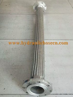 Stainless Steel Low Temperature LNG Metal Hose Temperature Range Low Temperature -196°C Burst Pressure 2000 Psi Durable supplier