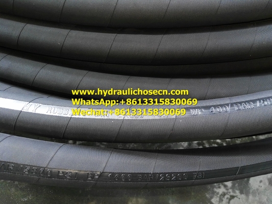 Professional and Durable Cloth Wrapped Surface Rubber Hose for Hydraulic Systems supplier