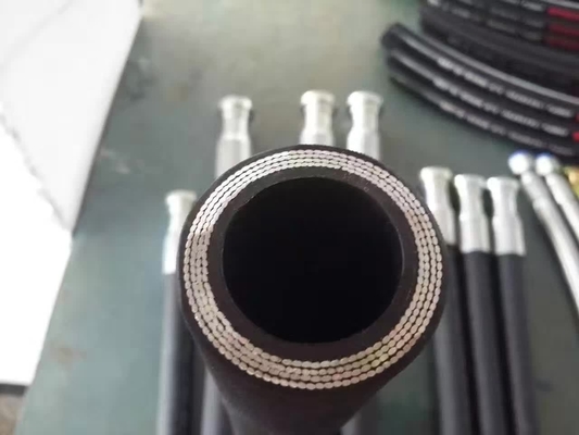 Cloth Wrapped Surface High Pressure Hose for Hydraulic Systems Performance supplier