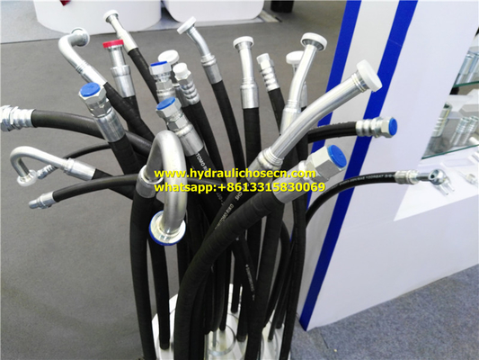 Top-Notch Hydraulic Hose 100m Length Crimp or Reusable Fittings for Applications supplier