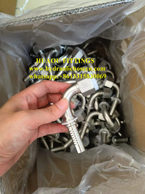 BSP Thread Hydraulic Fittings 1/4-2 inch Straight Size for Long-Lasting Performance supplier