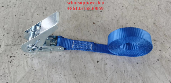 Manual Adjustment Mechanism Tie-down Straps in Bright Orange for Secure Cargo Transportation supplier
