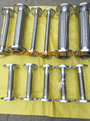 Stainless Steel Wire Braid Flexible Metal Hose for Extreme Temperature -40 260 D.C. Requirements supplier