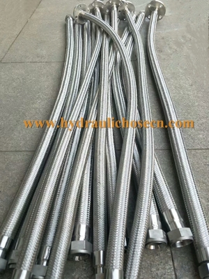 Stainless Steel Wire Braid Flexible Metal Hose for Extreme Temperature -40 260 D.C. Requirements supplier