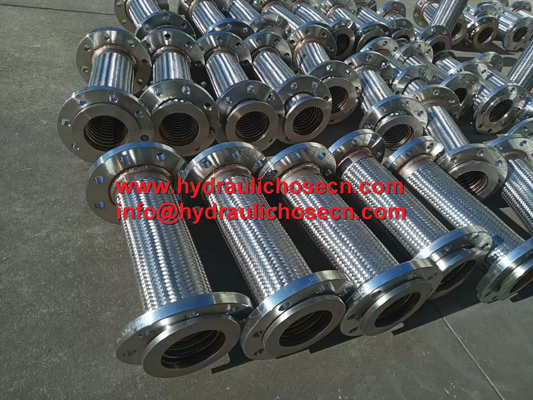 1/4 Inch Diameter Flexible Metal Hose for Hot Environments -192 Centigrade Environments supplier