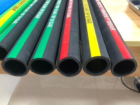 500mm Bend Radius EPDM Rubber Steam Hose for Steam Cleaning in Industrial Settings supplier