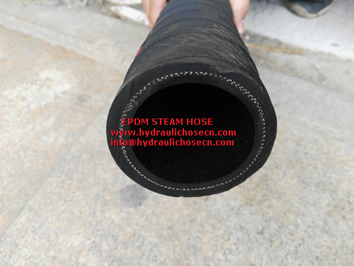 500mm Bend Radius EPDM Rubber Steam Hose for Steam Cleaning in Industrial Settings supplier