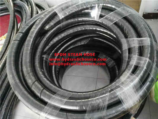 500mm Bend Radius EPDM Rubber Steam Hose for Steam Cleaning in Industrial Settings supplier