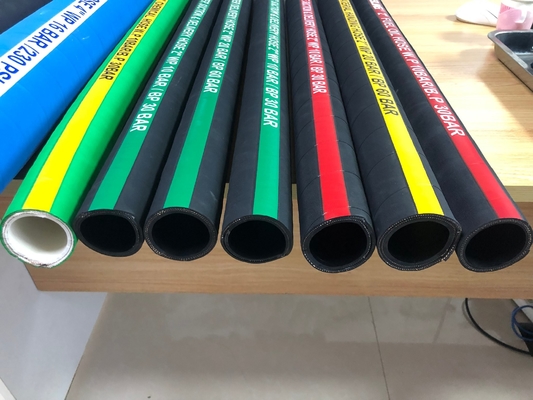 Temperature Range -40°F To 450°F -40°C To 232°C Steam Rubber Hose for Pressure Steam Applications supplier