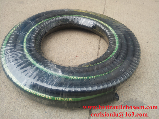 Water Suction Delivery Hose Suitable for Temperature Range -20 C To 80 C and Pressure 150-250 PSI supplier