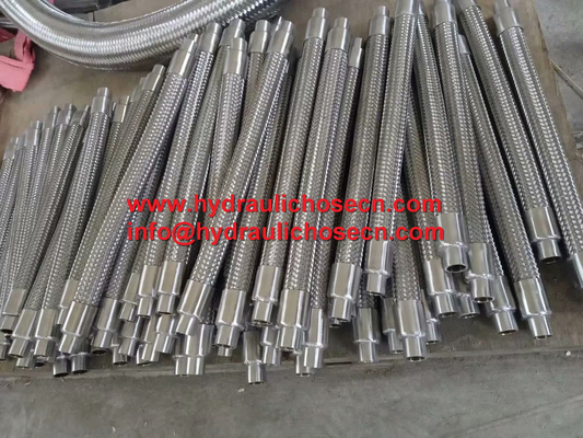 Customizable Length SS304 Flexible Metal Hose with Customizable End Fittings Options supplier