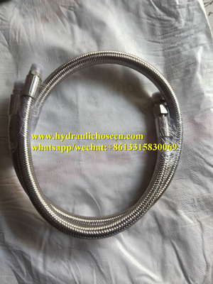 High Pressure Resistance SS304 Railway Metal Hose 8mm 32mm Outer Diameter for Railway Maintenance supplier