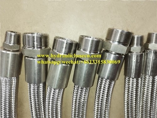 Customizable End Fittings SS304 Brake Hose for Long-Lasting Performance supplier