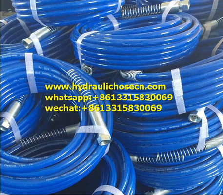 Water blast Hose high pressure -40 Degree To 120 Degree Polyurethane Outer Layer with long lifespan supplier