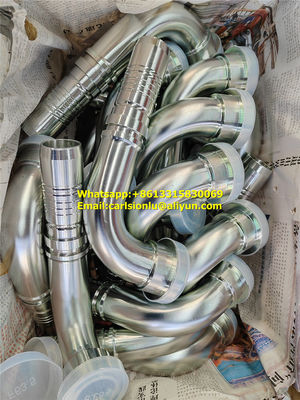 Fittings Couplings METRIC Standard High Temperature Resistance Up To 200°F Crimping Installation Method supplier