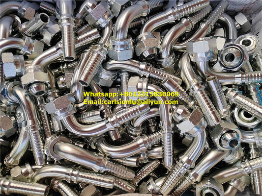 Customizable Crimping Fittings for Hydraulic Hose Sizes Ranging from 1/4 Inch to 6 Inch supplier