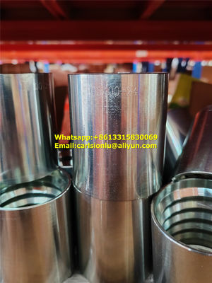 Customizable Fittings Couplings for All Types of Hydraulic Hoses METRIC Standard Crimping Installation supplier