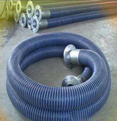 Large Diameter Chemical Composite Hose Oil and Fuel Recovery Tanker Unloading Flexible Composite Hose supplier