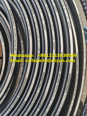 Hydraulic Rubber Hose with High Tensile Steel Wire Reinforcement SAE 100 R2AT/DIN EN 853 2SN supplier