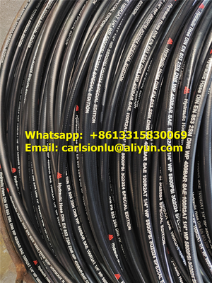 Hydraulic Rubber Hose with High Tensile Steel Wire Reinforcement SAE 100 R2AT/DIN EN 853 2SN supplier
