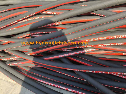 High pressure steam hose ( steel-wire-braided-high pressure steam rubber hose ) supplier