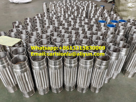 Stainless steel 304 Flexible Metal Hose with Customizable End Fittings Options supplier