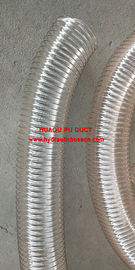 PU DUCT HOSE / Ducting hose/ Flexible PU Steel Wire Spiral Venilation / Air Duct Tube/Hose/Pipe supplier