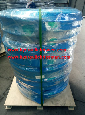 Steel Wire Spiral Hydraulic Hose: DIN EN856 4SH Hydraulic Hose / High pressure rubber hose supplier