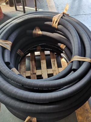 Steel Wire Spiral Hydraulic Hose: DIN EN856 4SH Hydraulic Hose / High pressure rubber hose supplier