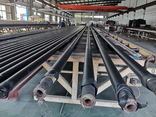 Steel Wire Spiral Hydraulic Hose: DIN EN856 4SH Hydraulic Hose / High pressure rubber hose supplier