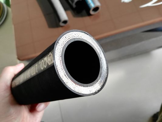 High pressure rubber hose / hydraulic hose R1/R2/4SH/4SP / Dry Powder Fire Extinguisher hose / Hydraulic hose EN853-1S supplier