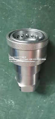 Pneumatic and hydraulic quick coupling / interchange hydraulic couplings / Brass ISO B BSP Female plug &amp; carrier supplier