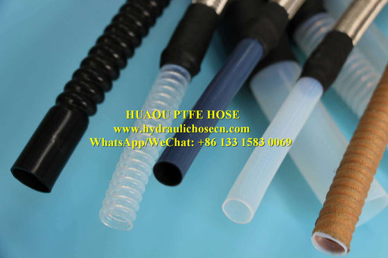 PTFE hose /  hose / SAE 100 R14 hose / Chemical transfer hose / Chemical resistance hose supplier