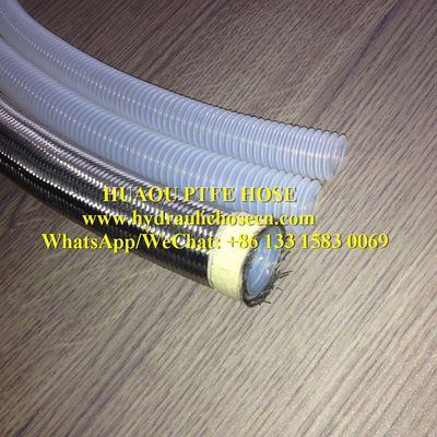 PTFE hose /  hose / SAE 100 R14 hose / Chemical transfer hose / Chemical resistance hose supplier