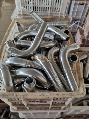 Carbon steel hydraulic fittings / stainless steel hydraulic fittings/ hose couplings supplier