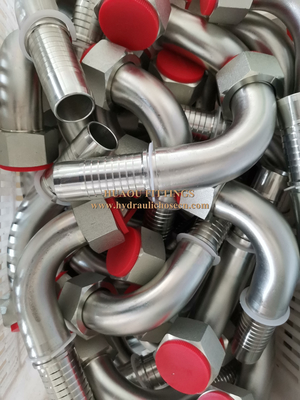 Carbon steel hydraulic fittings / stainless steel hydraulic fittings/ hose couplings supplier