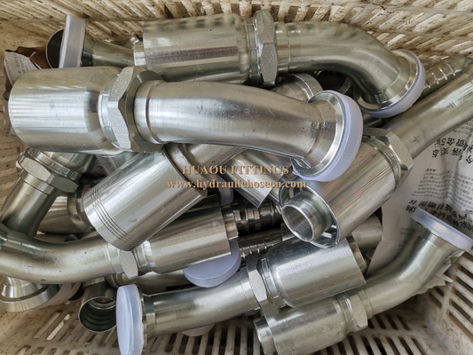 Carbon steel hydraulic fittings / stainless steel hydraulic fittings/ hose couplings supplier