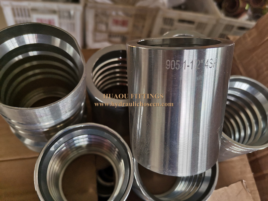 Carbon steel hydraulic fittings / stainless steel hydraulic fittings/ hose couplings supplier