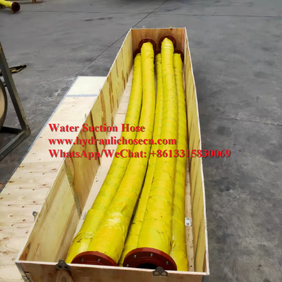 Water Suction Hose 4inch reinforced rubber hose length 60m supplier