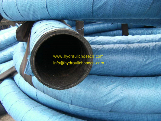 Water Suction Hose 4inch reinforced rubber hose length 60m supplier