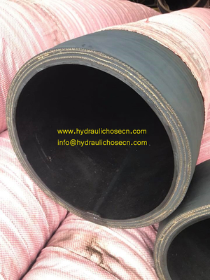 Water Suction Hose 4inch reinforced rubber hose length 60m supplier