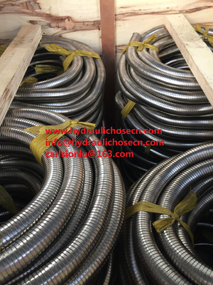 SS304 flexible exhaust hose / SS321 exhaust flexible pipe / heavy truck engine exhaust hose supplier